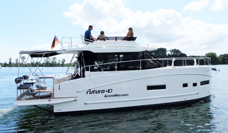 Futura 40 Plauer See, Yachtcharter Plau Schroeder