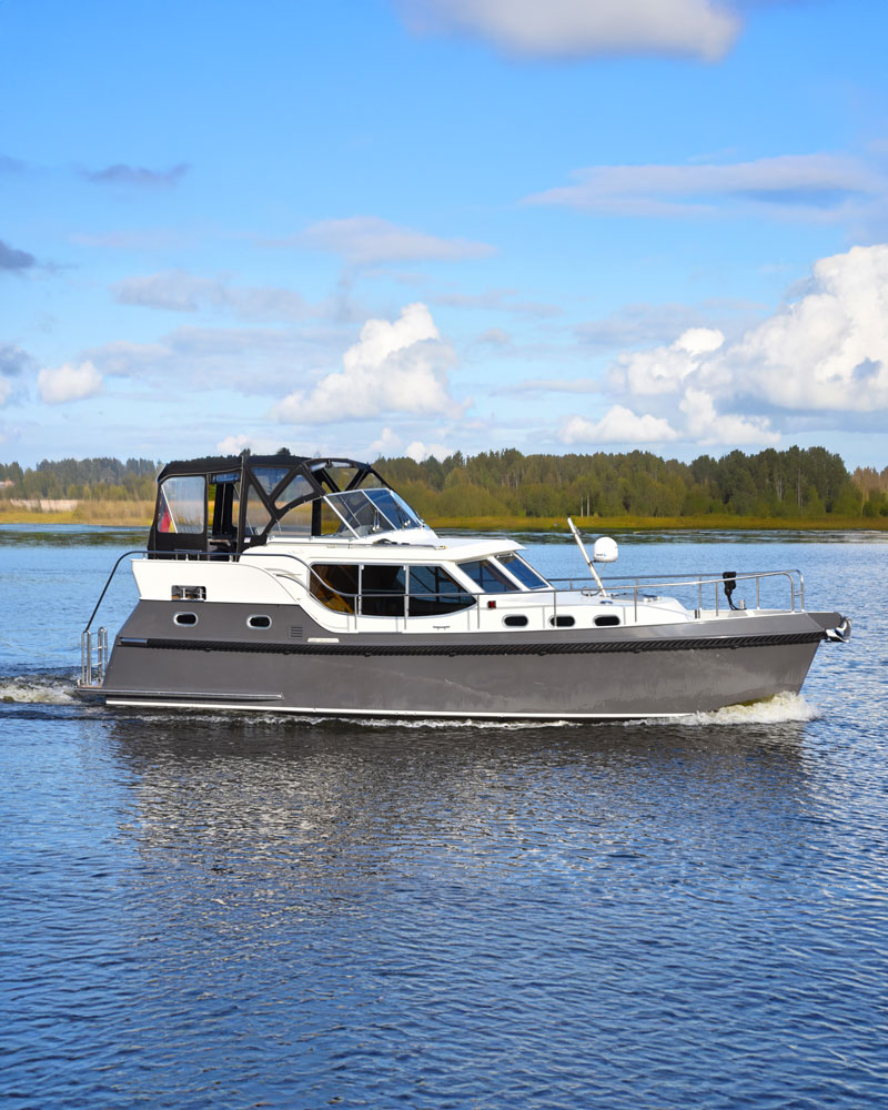 Gruno 35 Plauer See Yachtcharter Schröder - Bootsurlaub Plau